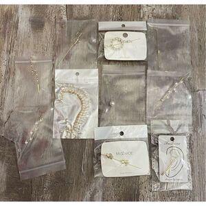 Earring Jewelry Ear Crawler Wrap Hook Gift Set Lot #15